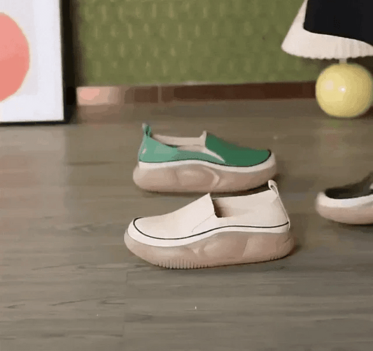 Mocasines "Vintage Elite" con Plataforma